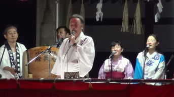 盆踊り夜の部